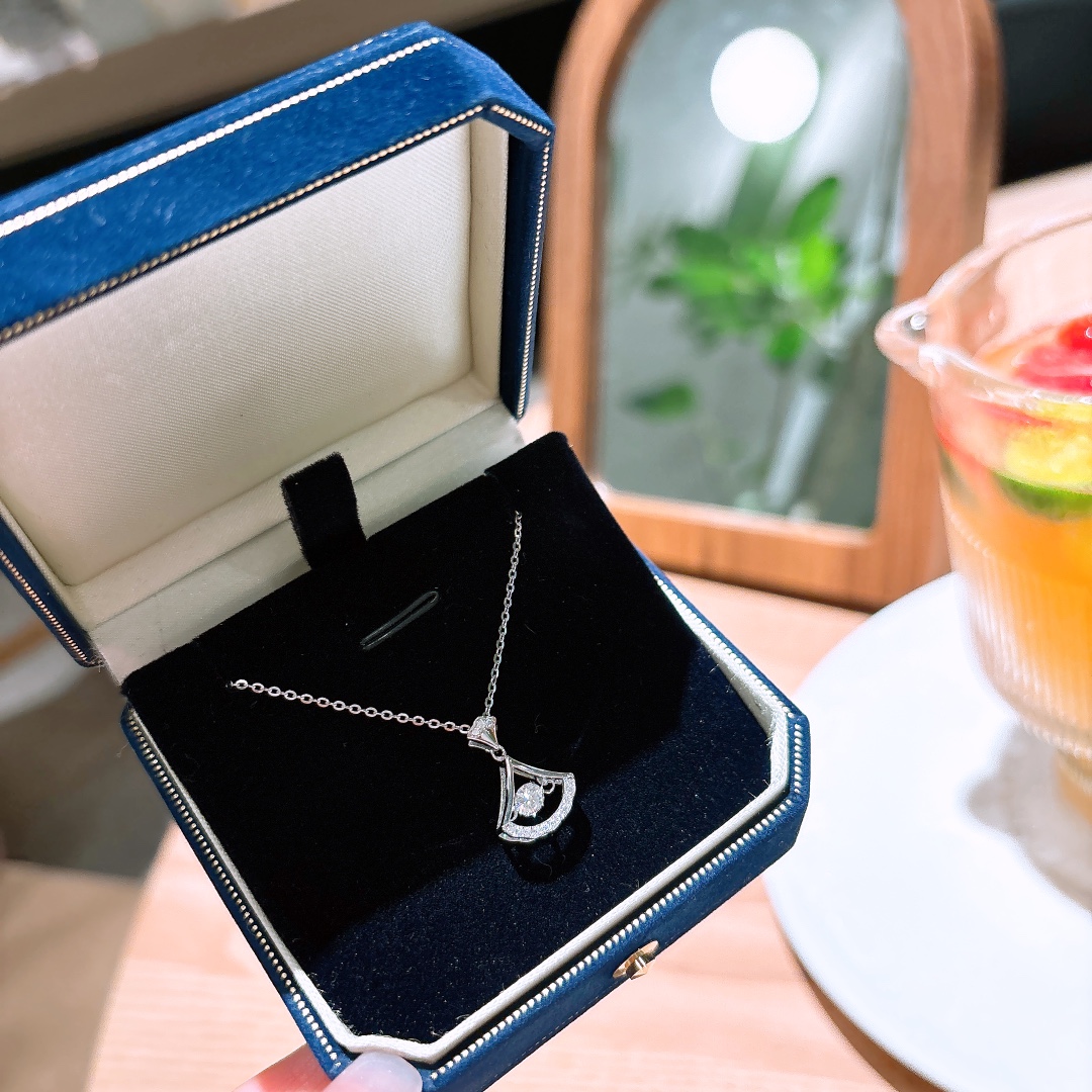 S925 Sterling Silver Necklace French Bestie Gift Gold