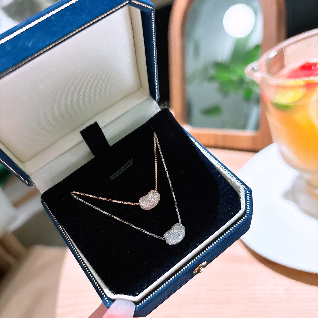 Fine Silver Necklace Chic Engagement Gold