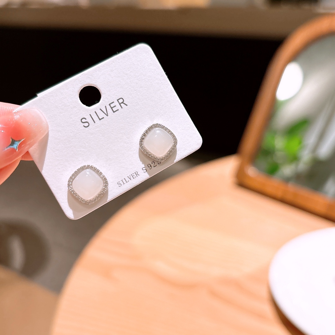 Fine Silver Earrings French Date Night Silver