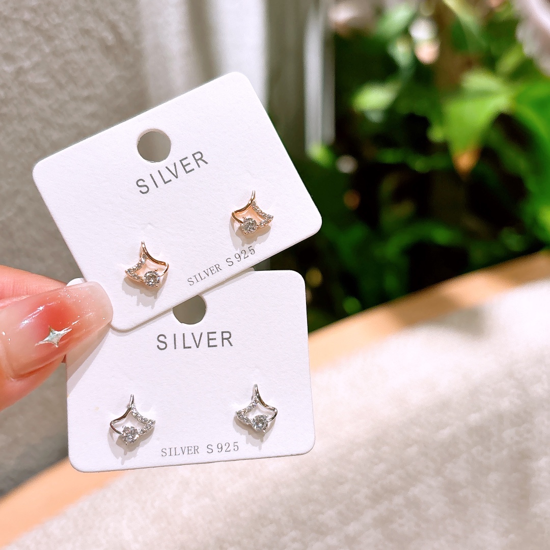 Hypoallergenic Silver Earrings Elegant Housewarming Gold