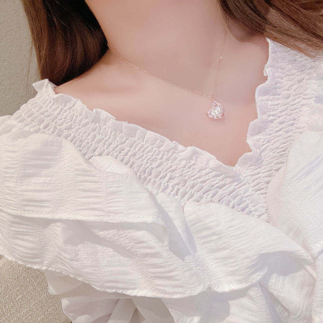 Nickel Free Silver Necklace Sweet Father's Day Silver