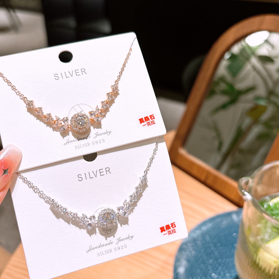 High Polish Silver Moissanite Bracelet Dainty Mother's Day Gold