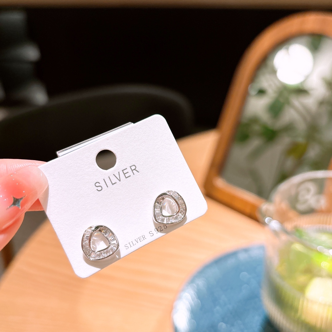 Massivsilber Ohrringe Verspielt Für mich selbst Silber