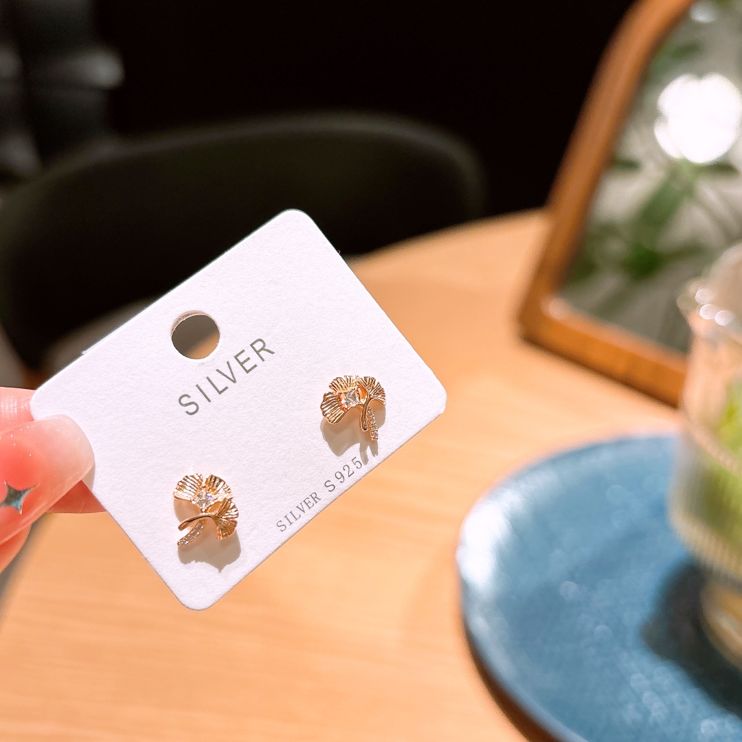 Low Allergy Silver Earrings Gentle Housewarming Gold