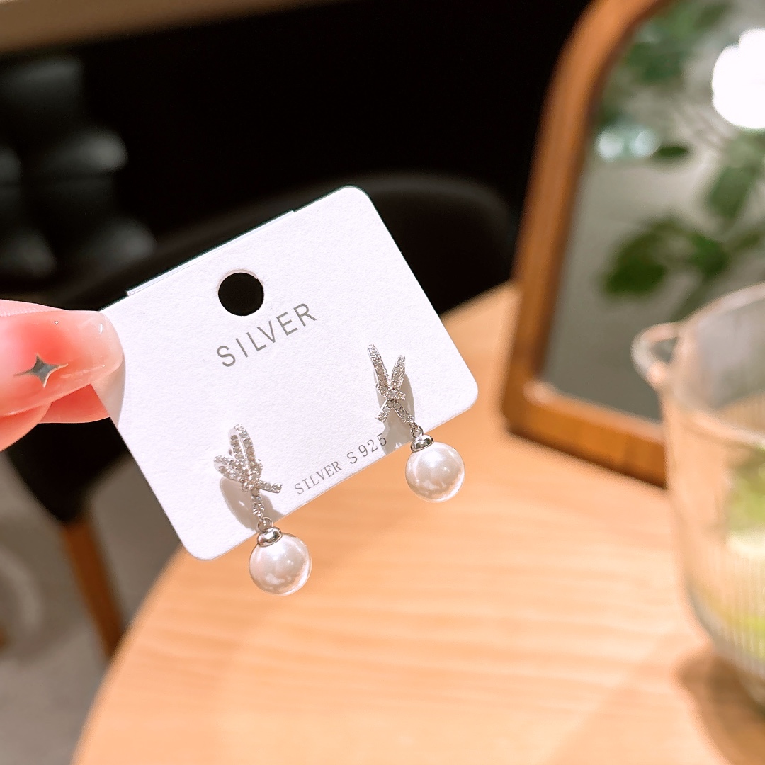 Nickel Free Silver Earrings Intellectual Party Gold