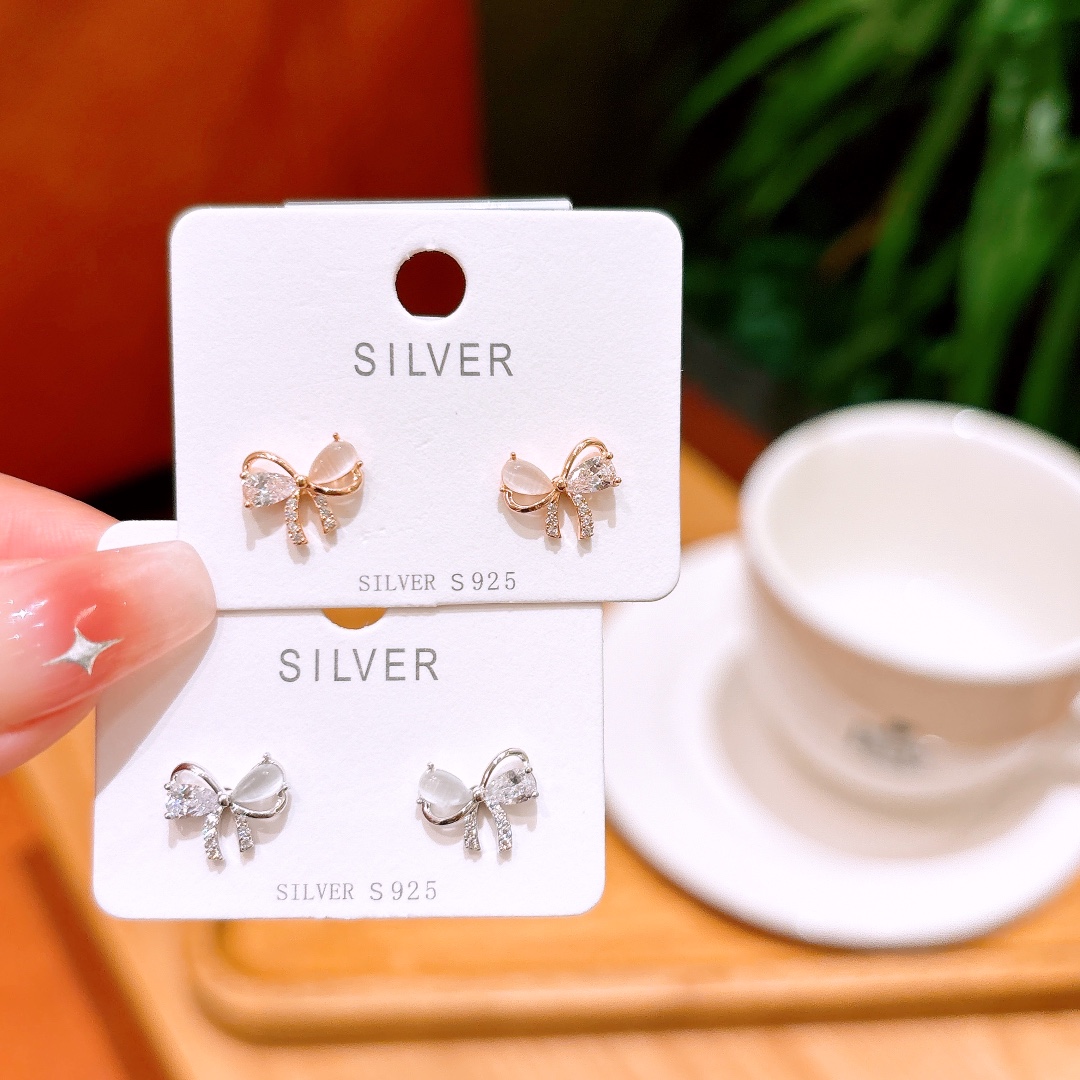 High Polish Silver Earrings Elegant Birthday Silver