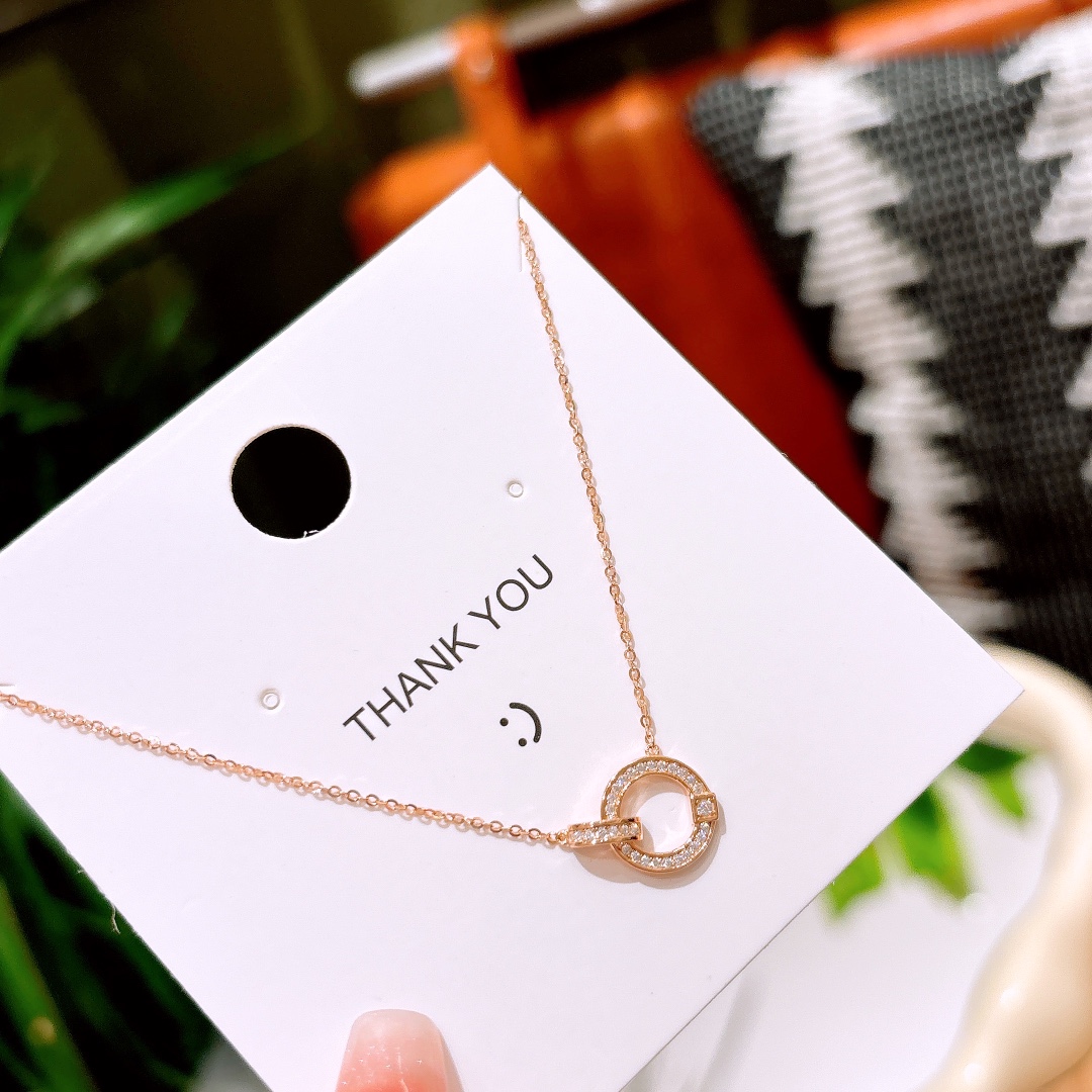 High Polish Silver Necklace Gentle Teacher's Day Silver