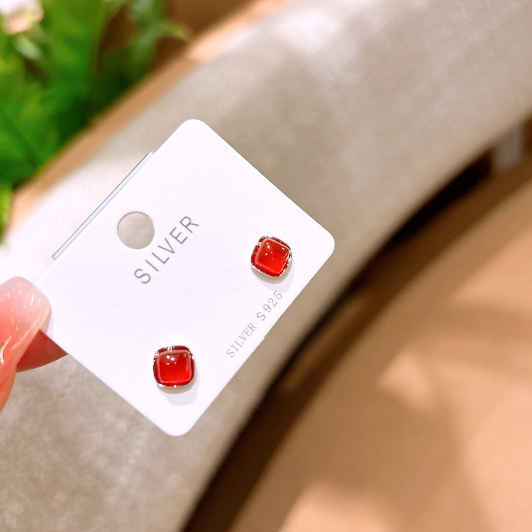 Hypoallergenic Silver Earrings Ethereal Bestie Gift Silver