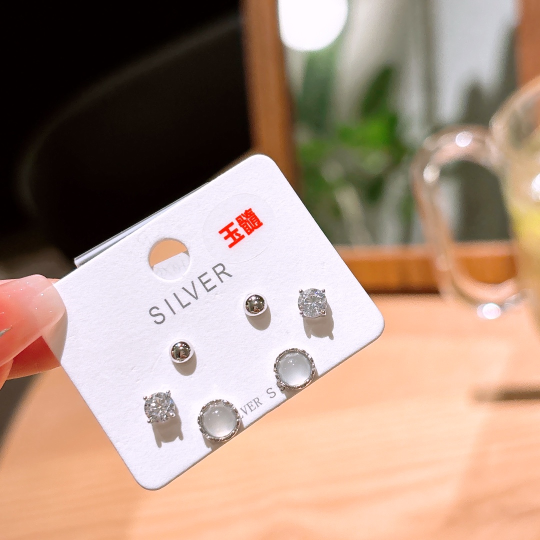 Nickel Free Silver Earrings Romantic Everyday Wear Gold