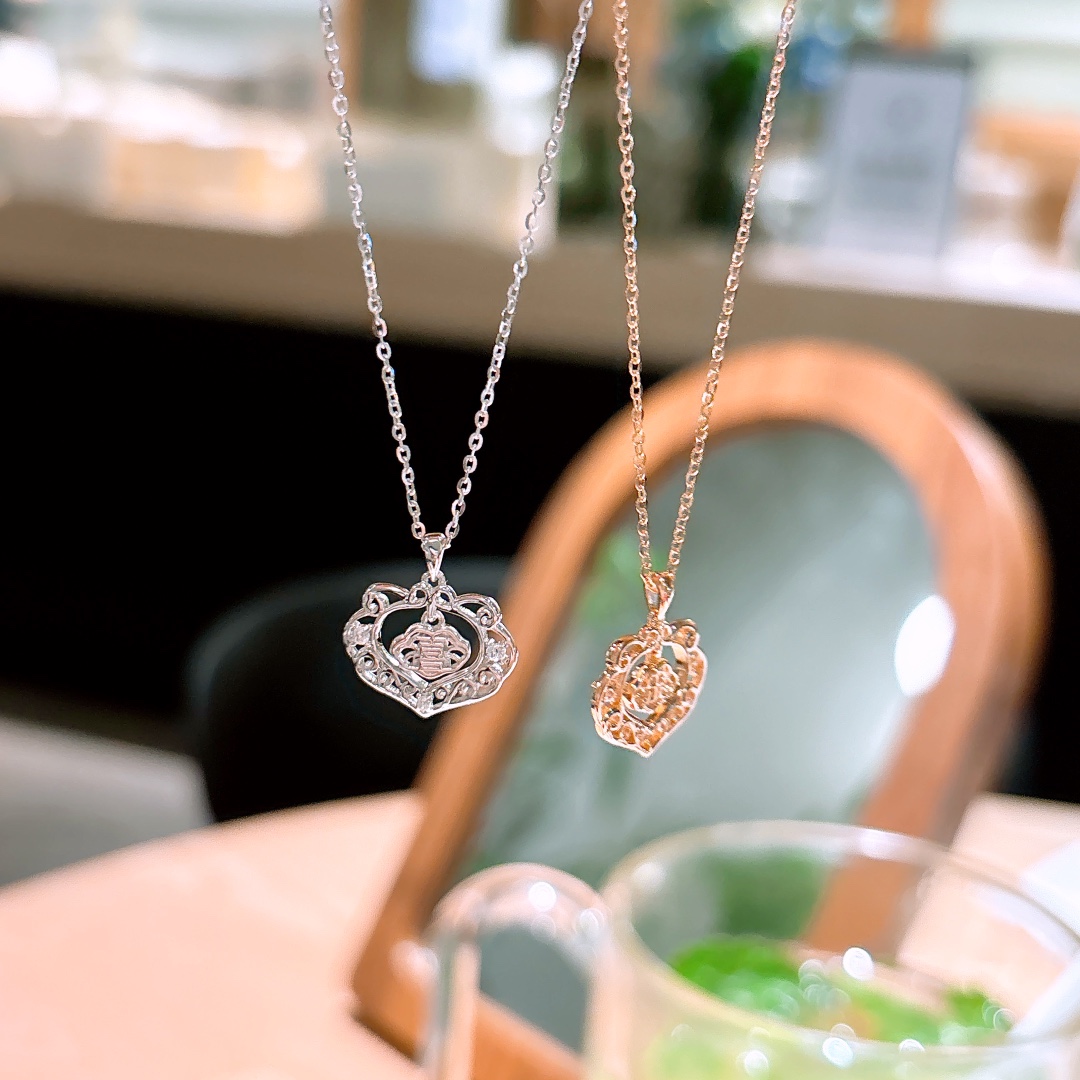 Nickel Free Silver Necklace Premium Housewarming Gold