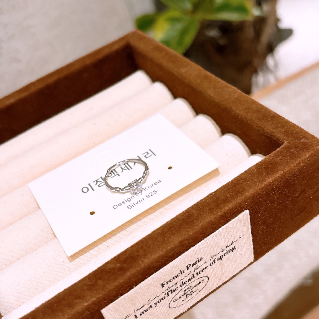 Nickel Free Silver Ring Ultra Minimal Mother's Day Silver