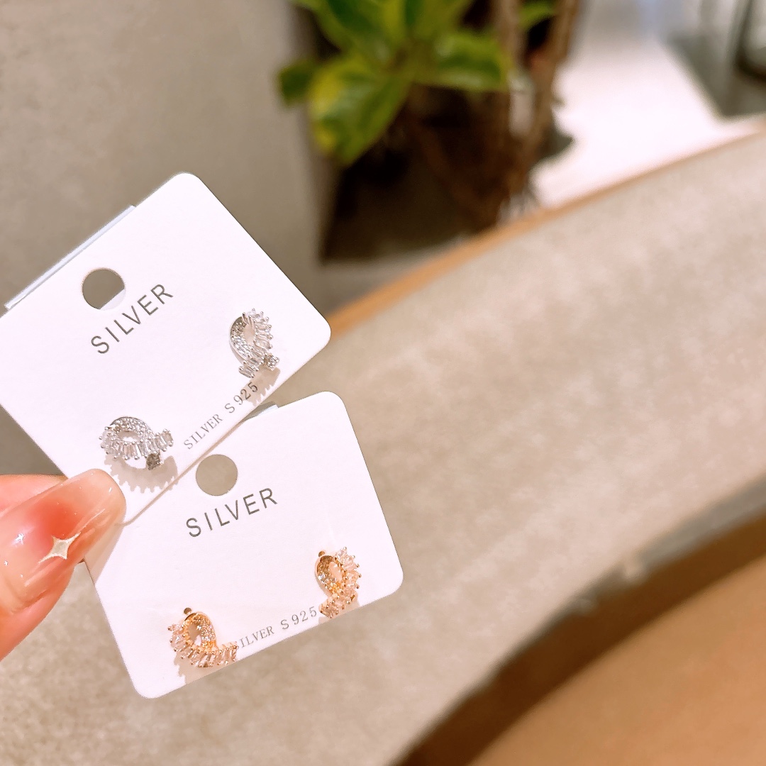 Fine Silver Earrings Chic Gift for Her Silver