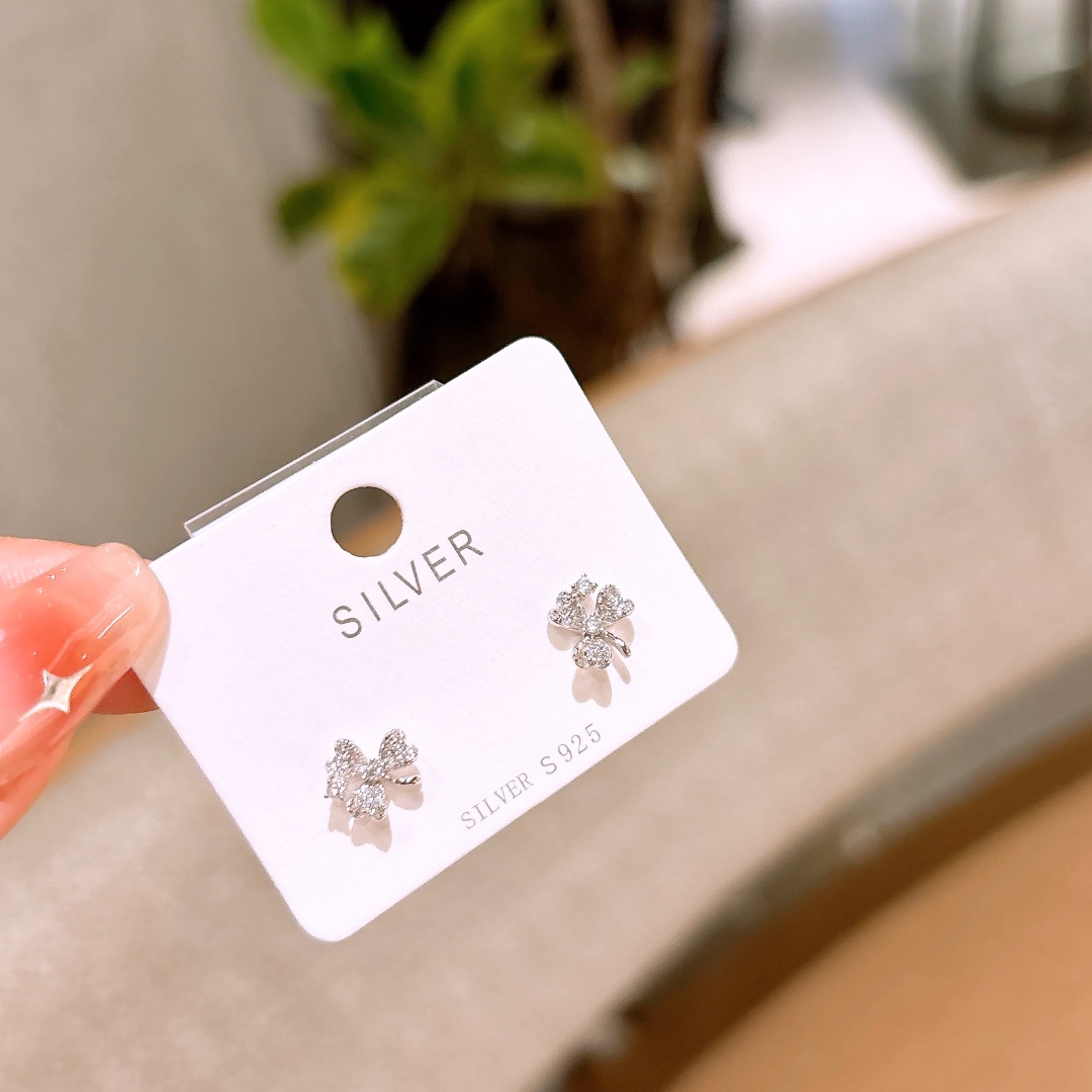 Nickel Free Silver Earrings Fashion Proposal Silver