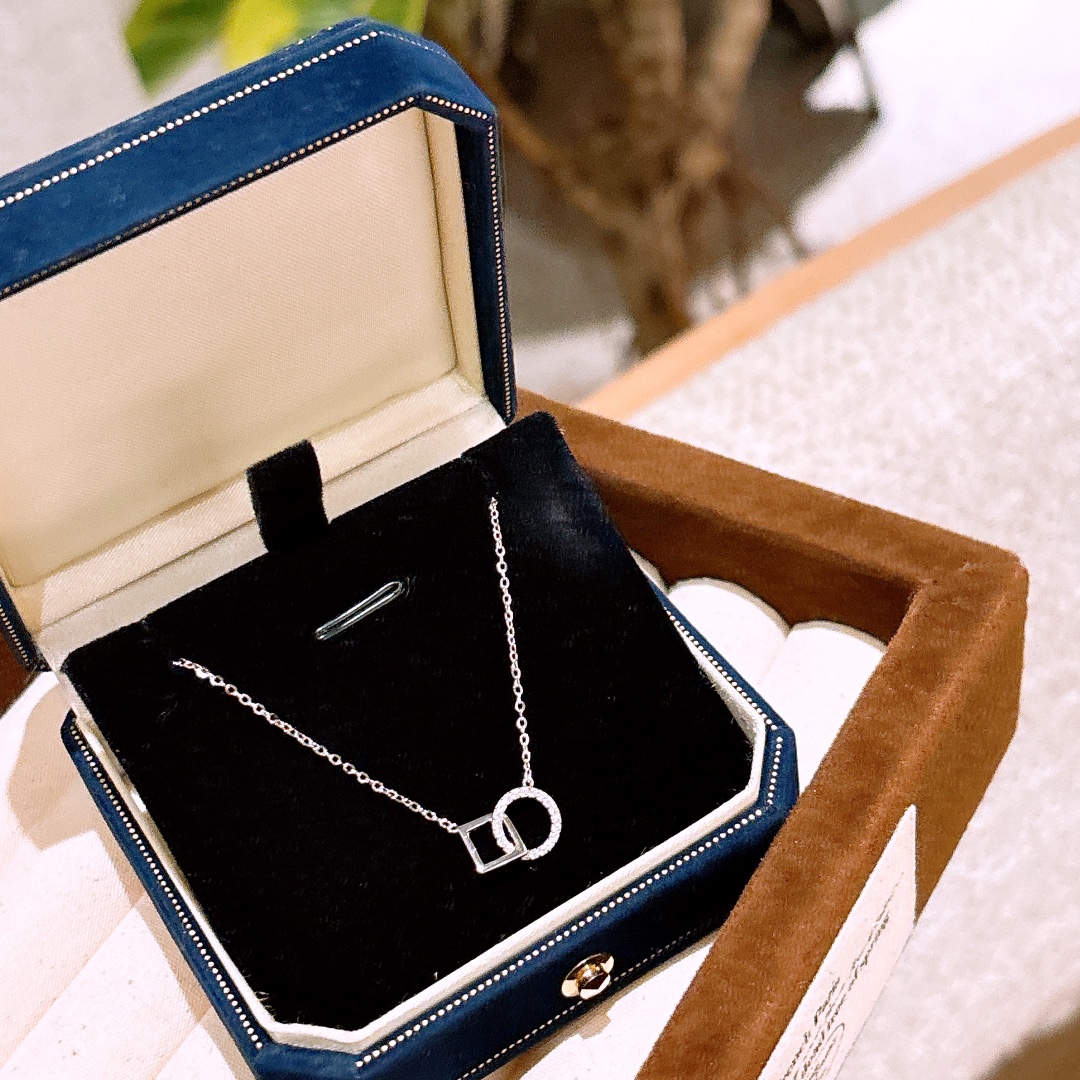 Nickel Free Silver Necklace Ins Style Wedding Favor Silver