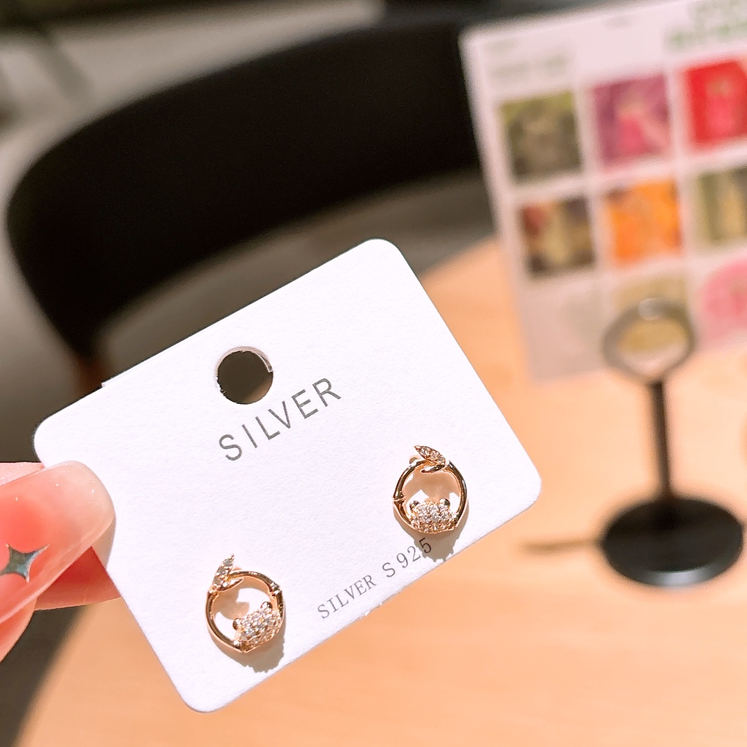 Nickel Free Silver Earrings Vintage Wedding Silver