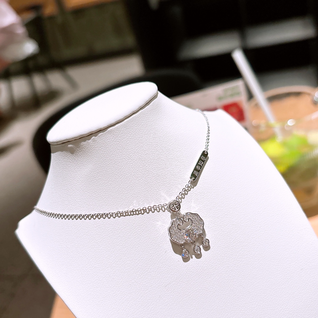 925 Silver Moissanite Necklace Fresh Travel Silver