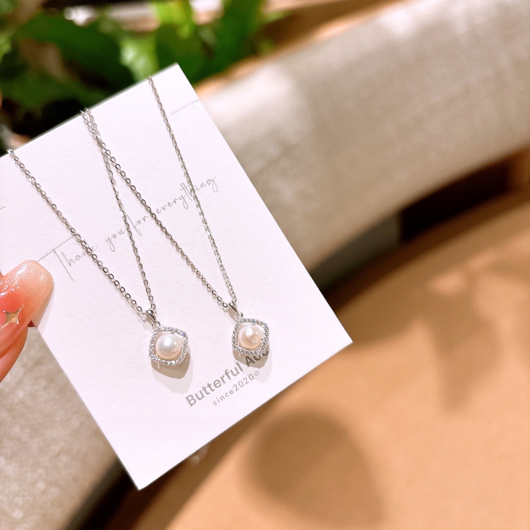 S925 Sterlingsilber Kette Rein Büro Silber