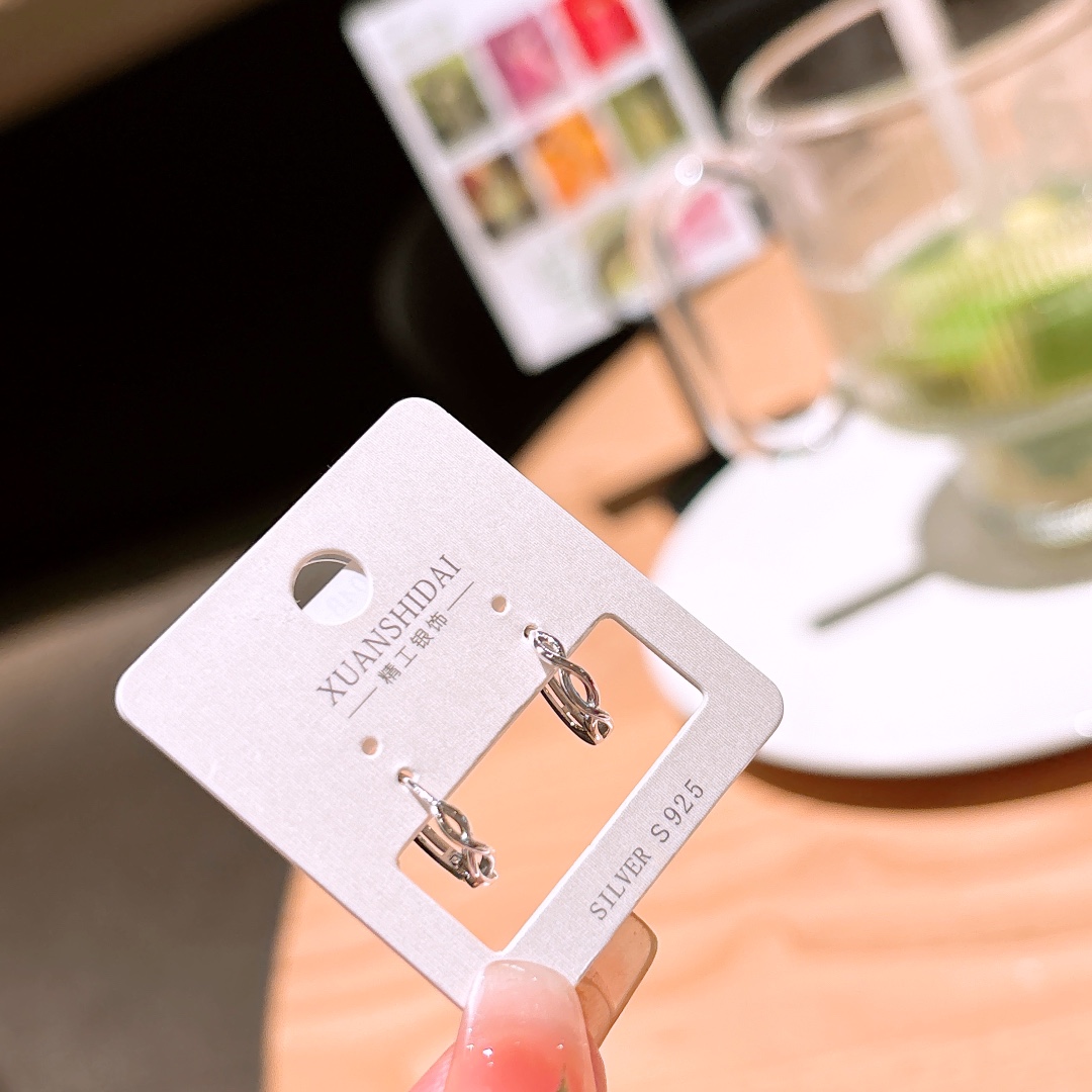 Hypoallergenic Silver Ear Cuffs Minimalist Wedding Registration Gold