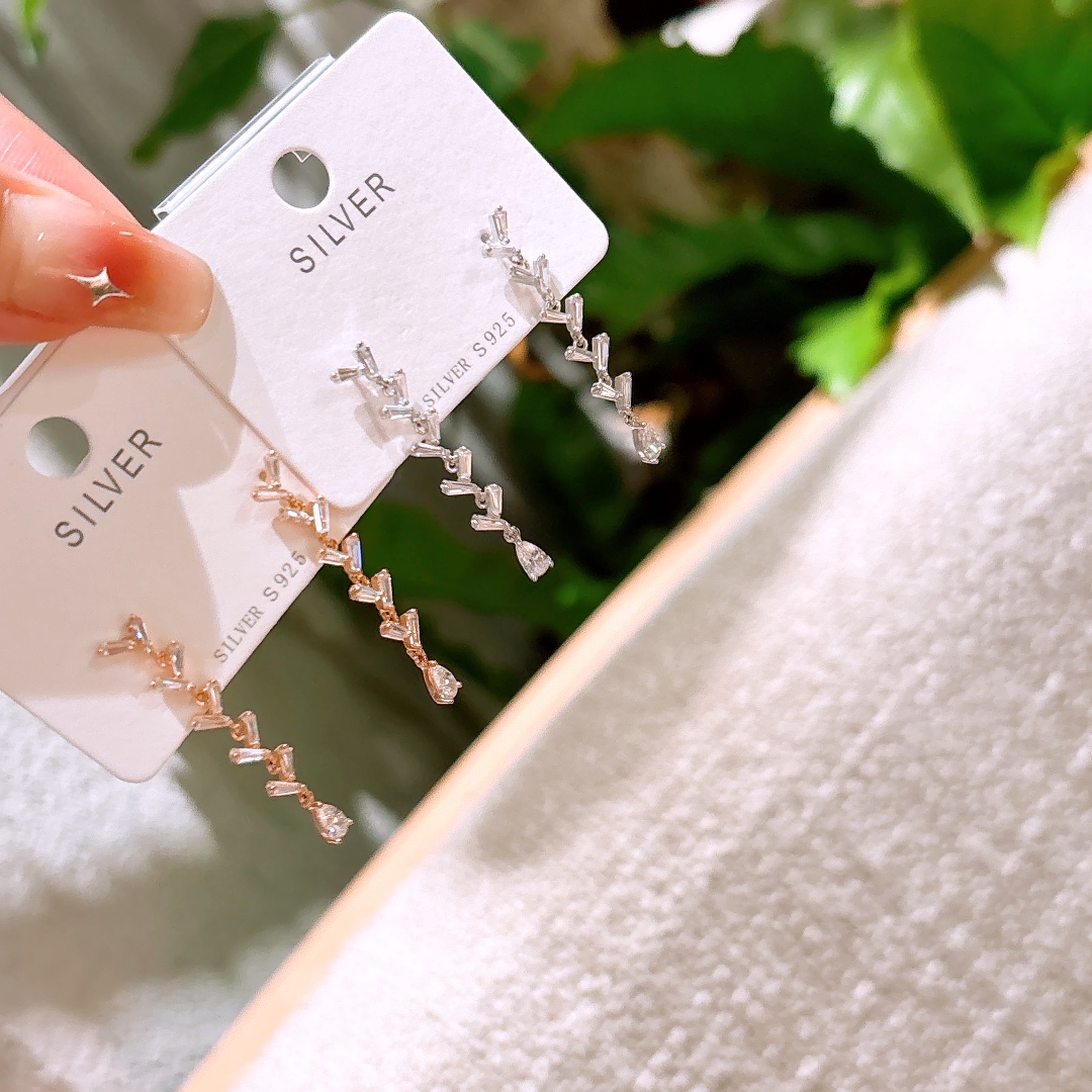 Solid Silver Earrings Artistic Housewarming Silver