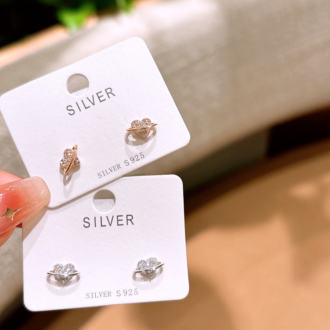 High Polish Silver Earrings Minimalist Banquet Gold