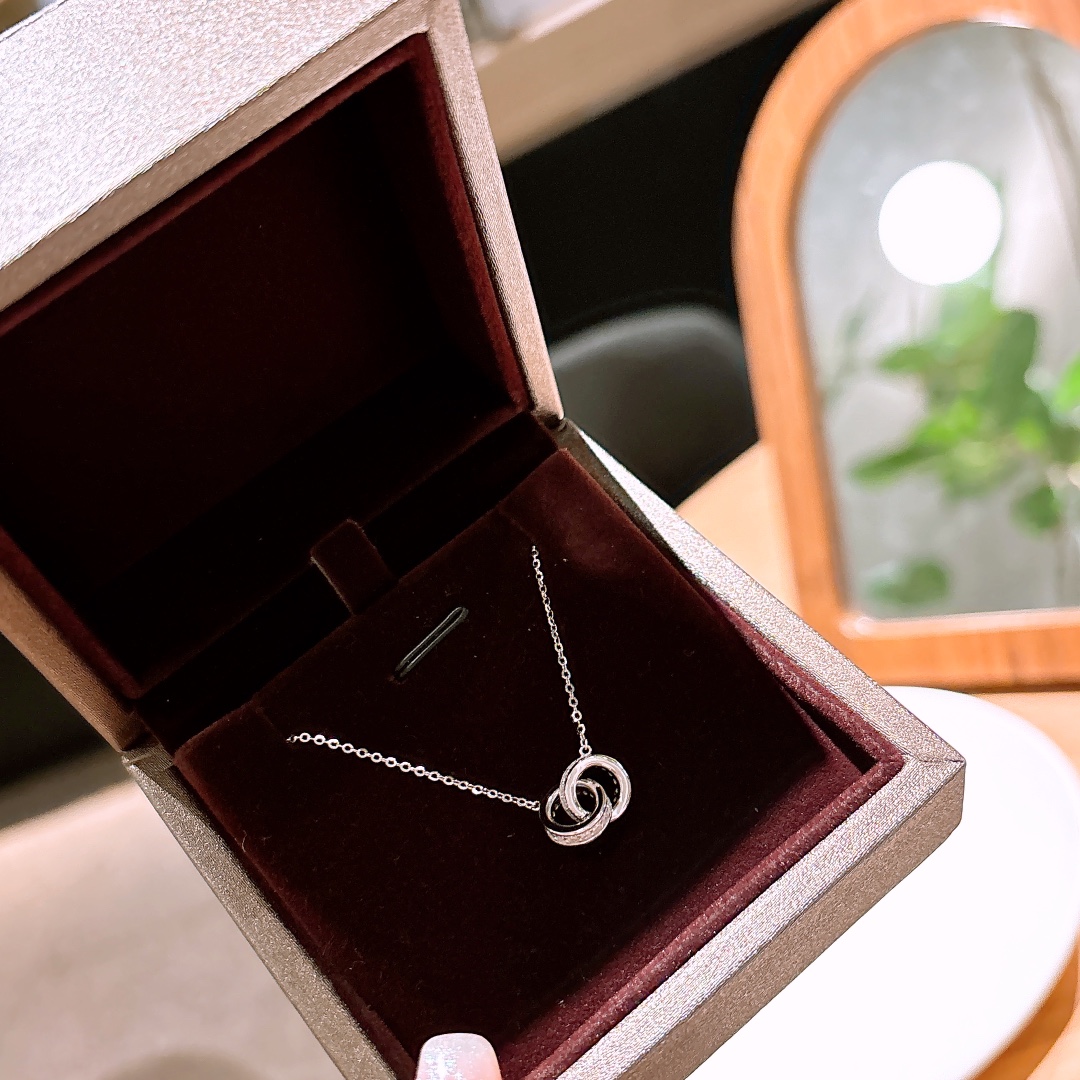 S925 Sterling Silver Necklace Forest Self-love Gold