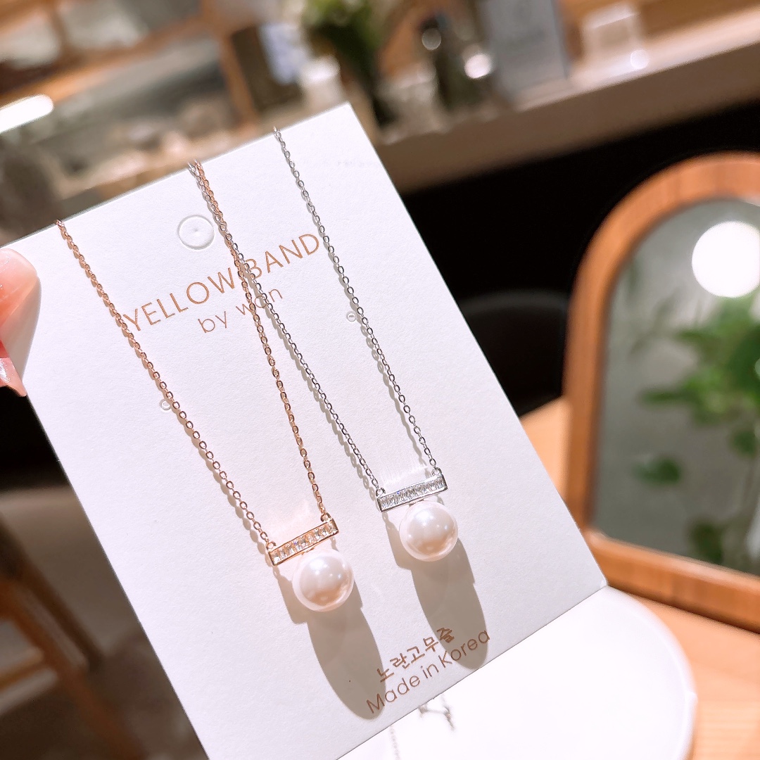 High Polish Silver Necklace Unique Party Gold