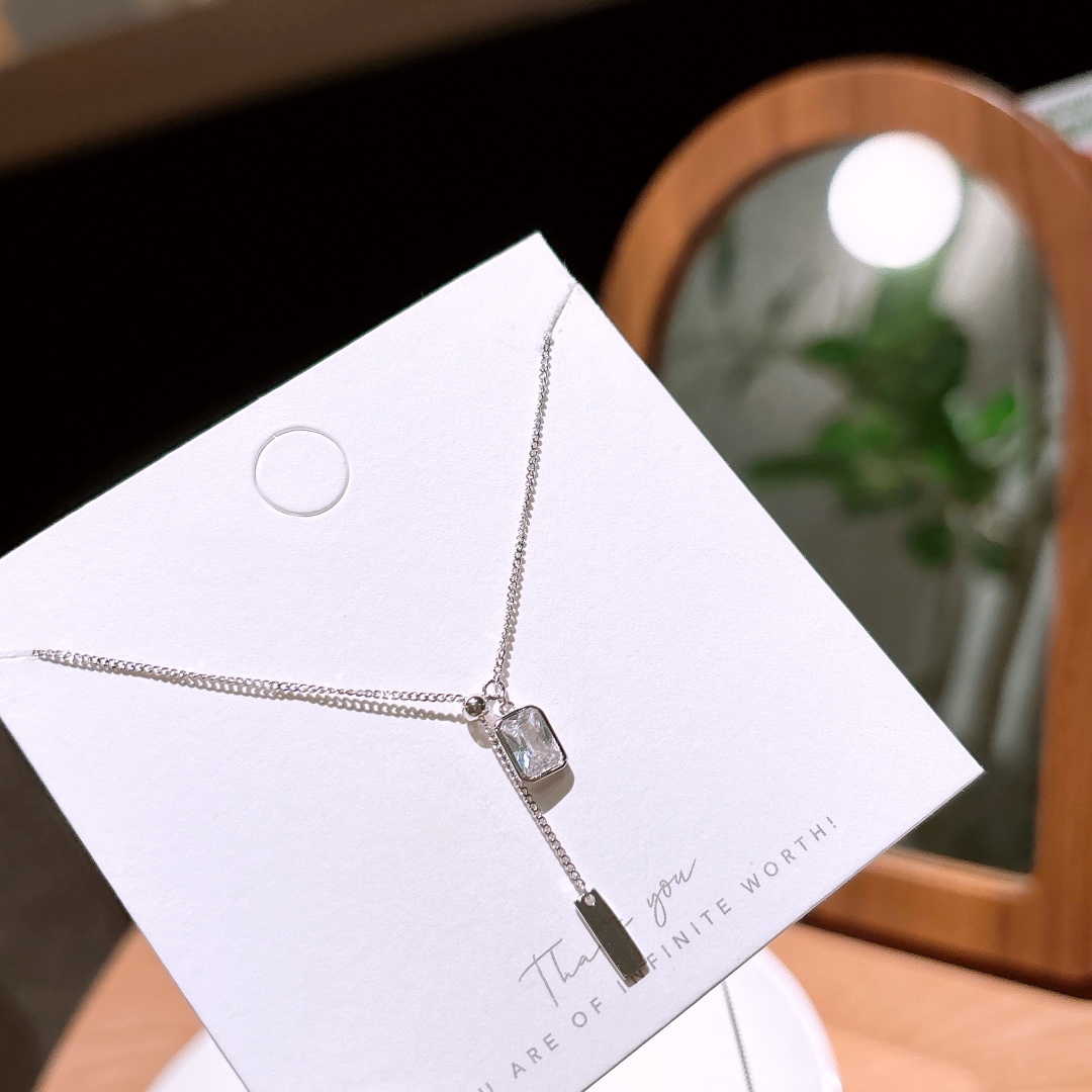 Fine Silver Necklace Sweet Gift for Her Silver