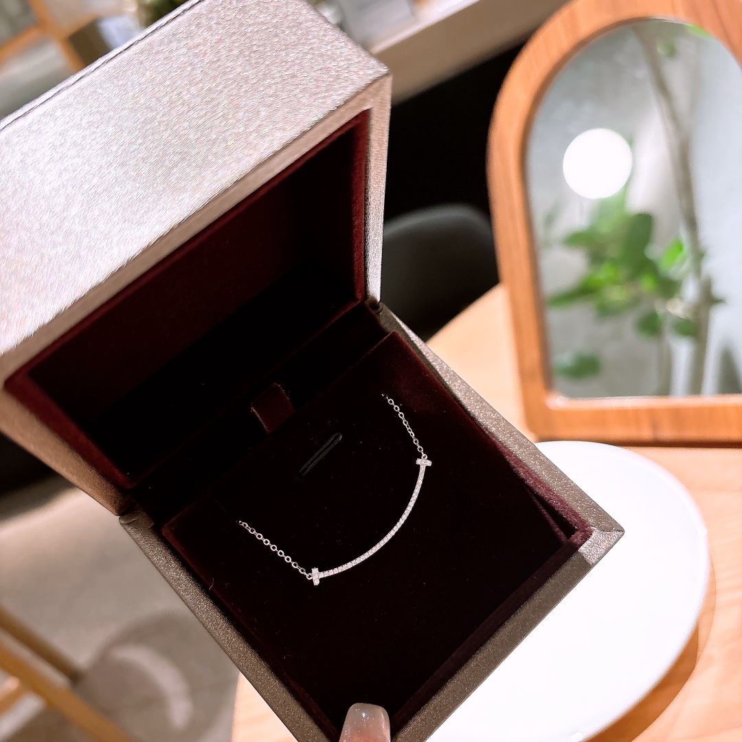 Feinsilber Kette Intellektuell Verlobung Silber