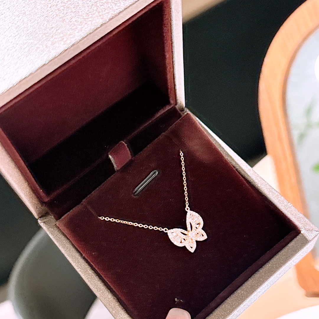 S925 Sterling Silver Necklace Vintage Annual Party Silver