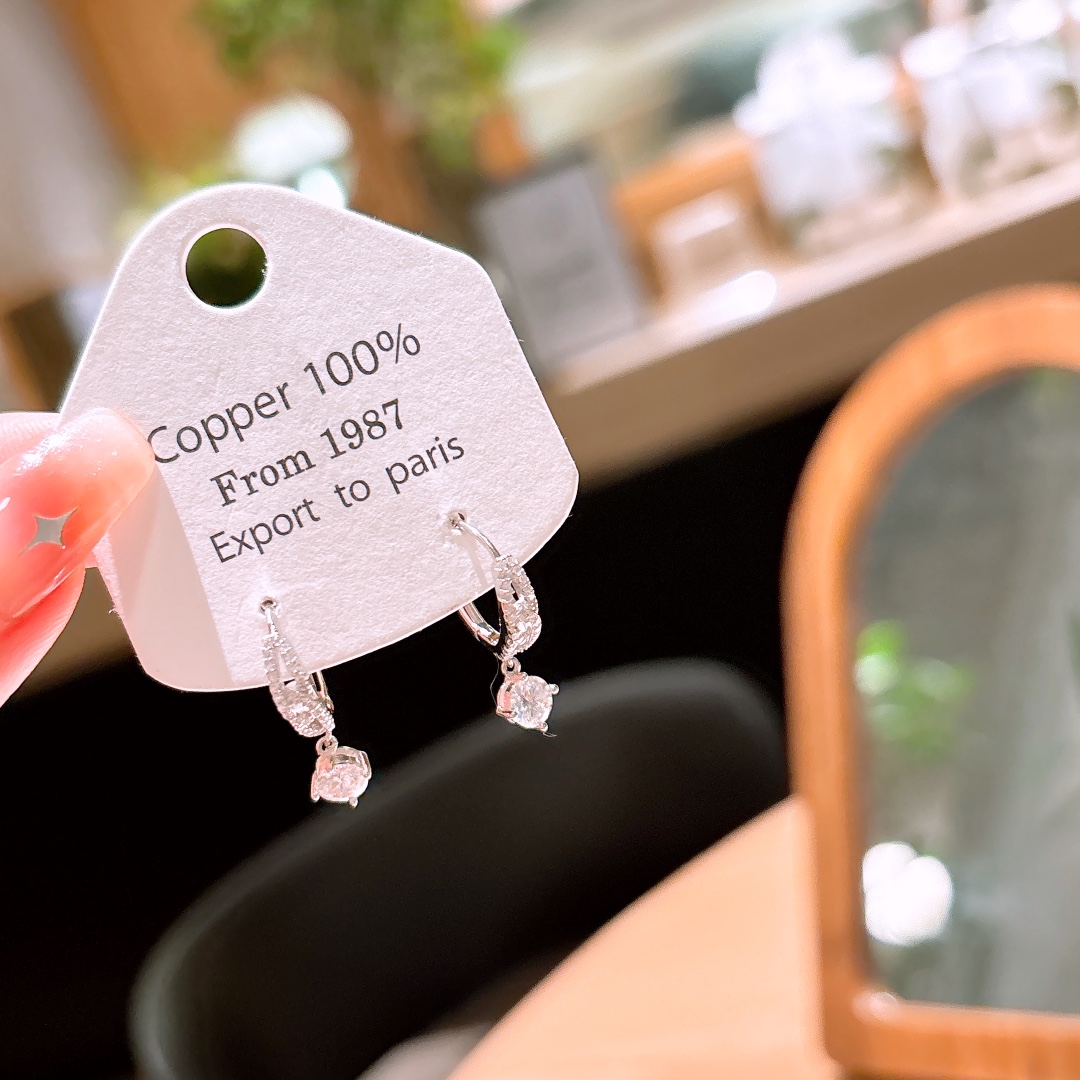 Solid Silver Moissanite Ear Cuffs Ethereal Banquet Silver