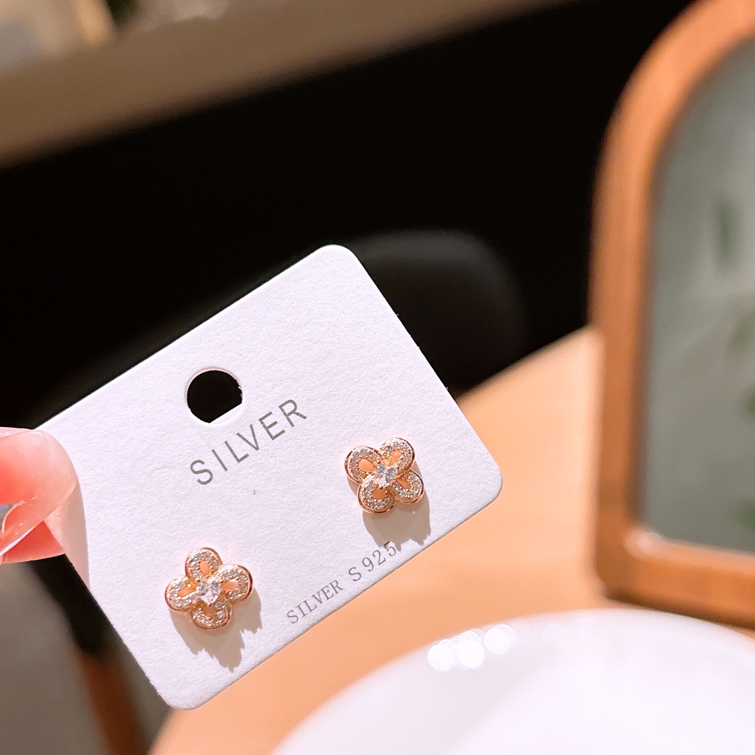 925 Silver Earrings Vintage Birthday Silver