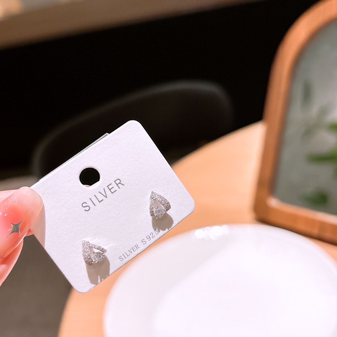 Nickel Free Silver Earrings Fashion Wedding Favor Gold