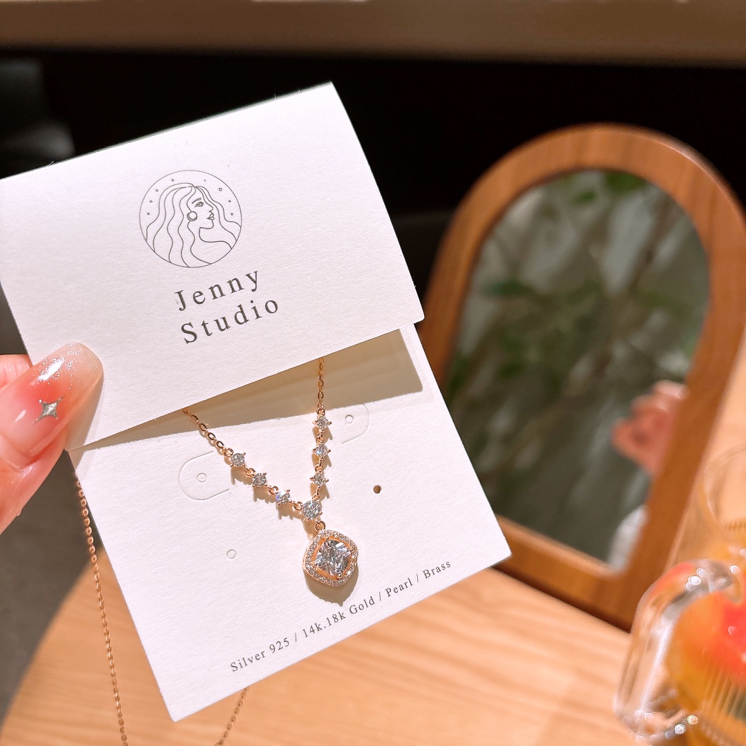 925 Silver Necklace Soft Office Silver