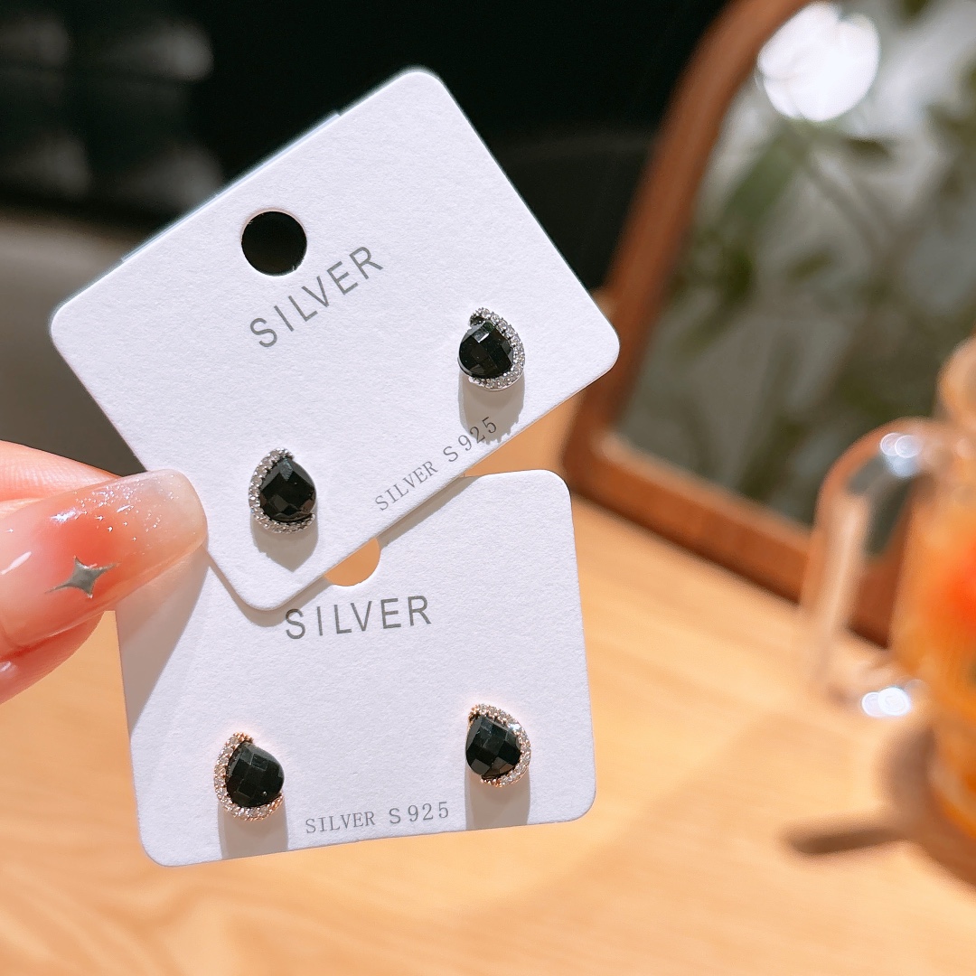 Solid Silver Earrings Playful Everyday Wear Silver