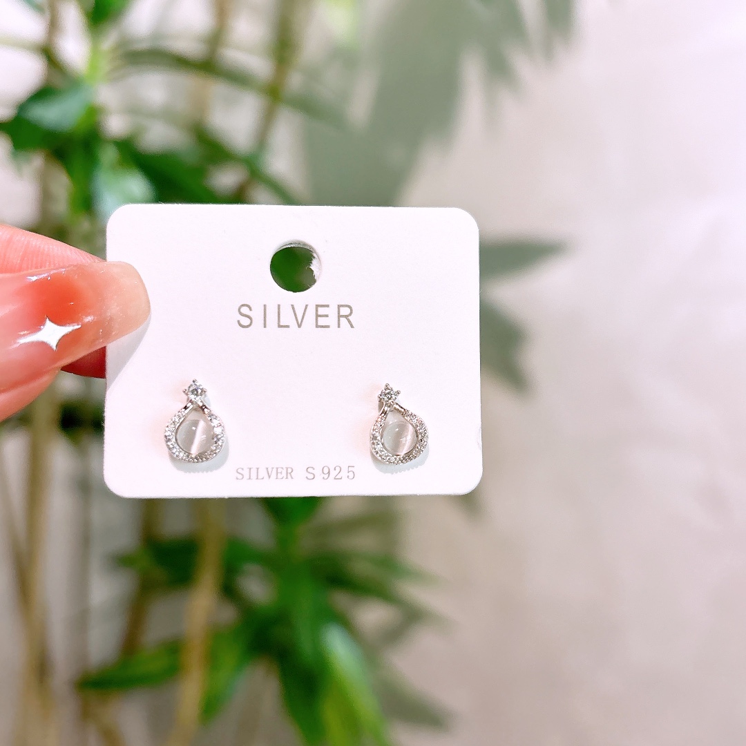 Nickel Free Silver Earrings Elegant Proposal Silver