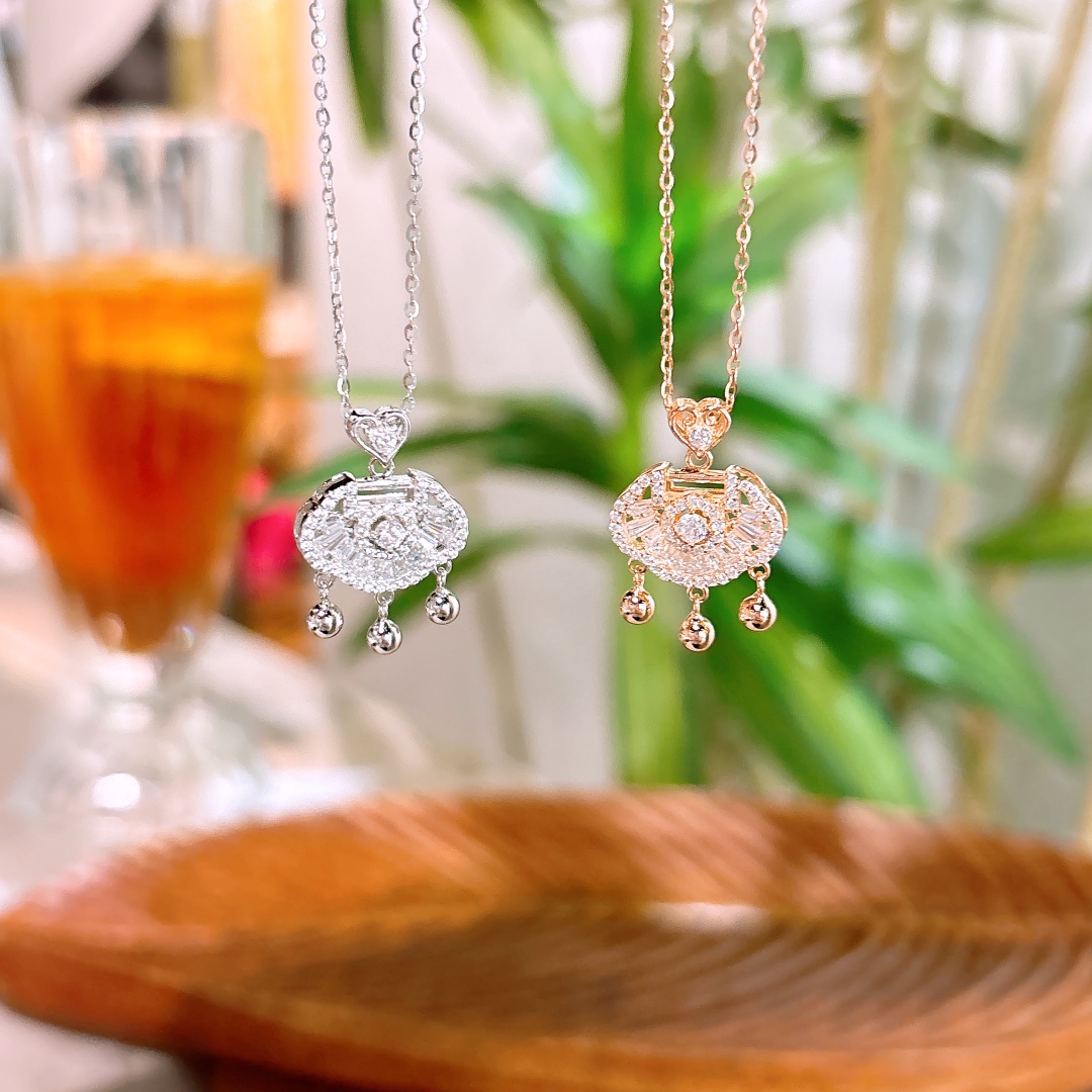 Low Allergy Silver Necklace Unique Wedding Favor Silver