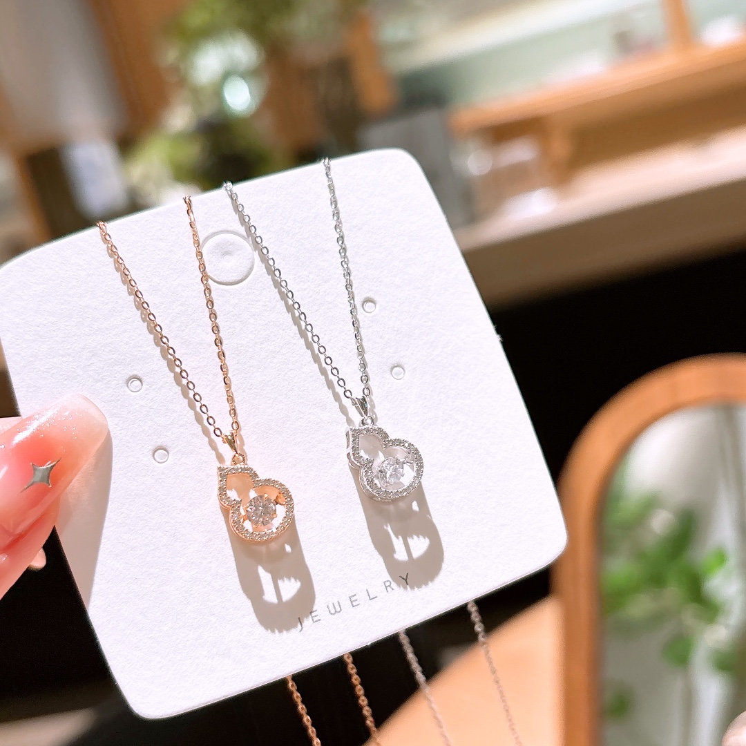 925 Silver Necklace Ins Style Confession Silver