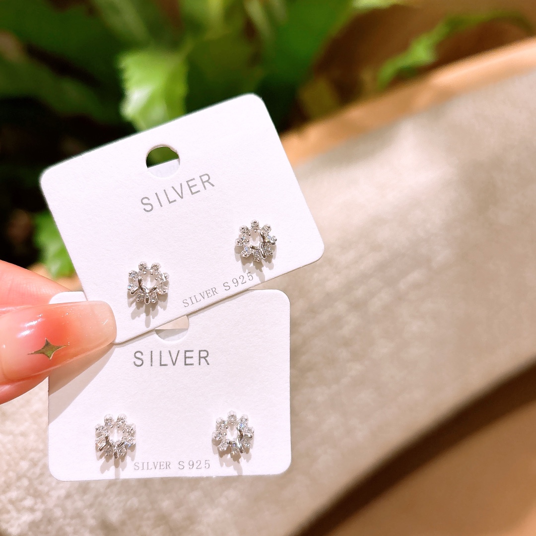 Solid Silver Earrings Soft Everyday Wear Gold