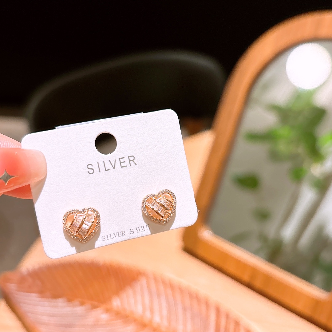 Low Allergy Silver Earrings Forest Mother's Day Silver