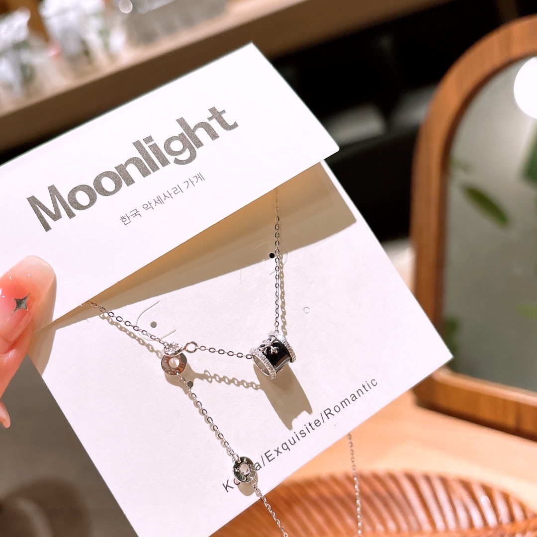 Fine Silver Necklace Artistic Party Silver