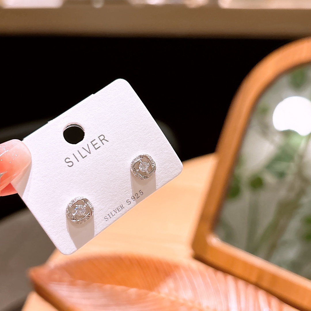 Nickel Free Silver Earrings Premium Banquet Silver