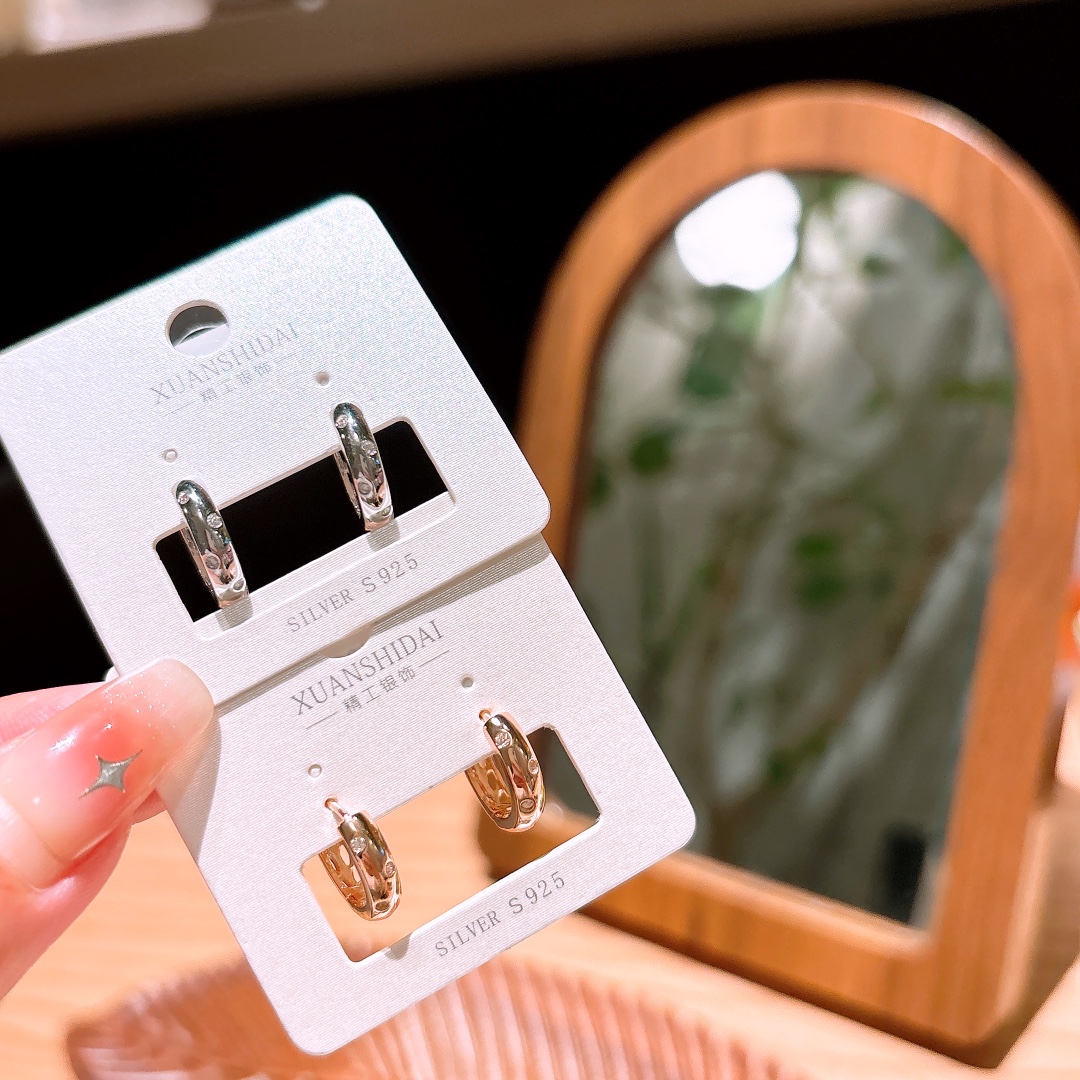 925 Silver Ear Cuffs Sweet Banquet Silver