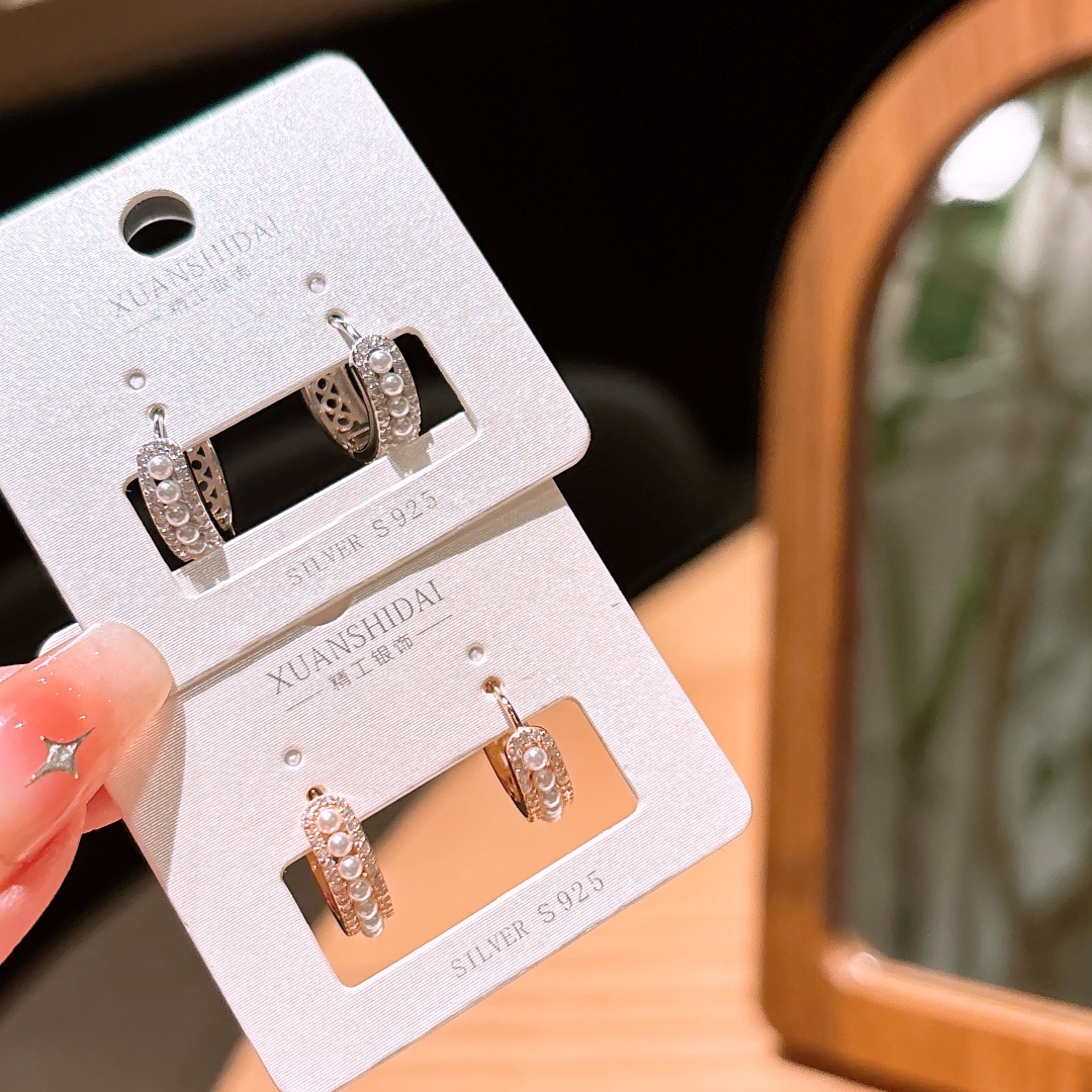 925 Silver Ear Cuffs Pure Self-love Gold