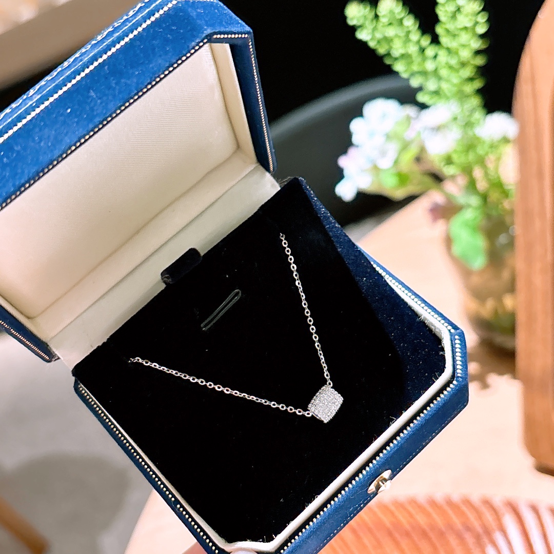 S925 Sterling Silver Necklace Intellectual Wedding Favor Silver