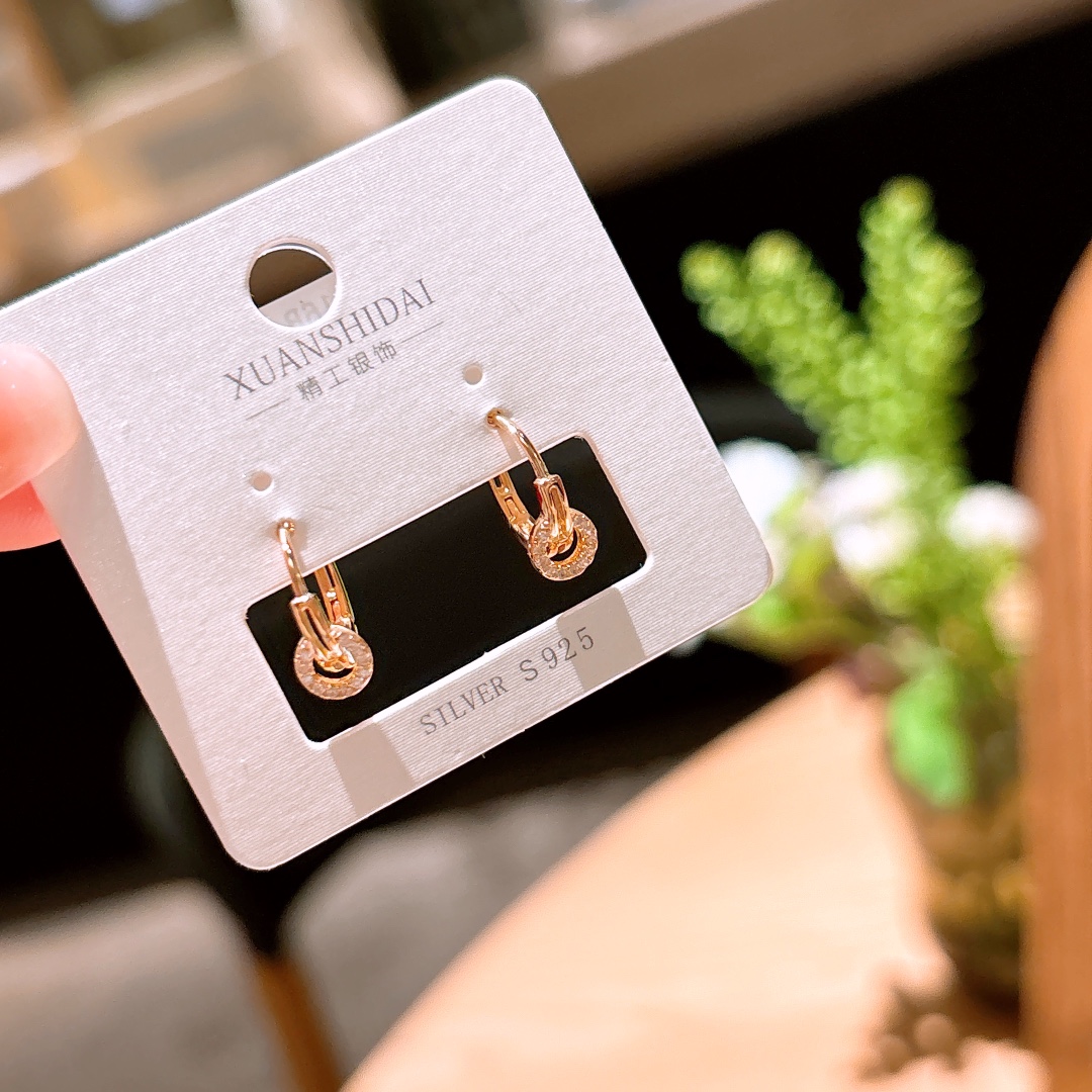 High Polish Silver Ear Cuffs Chic Wedding Registration Silver