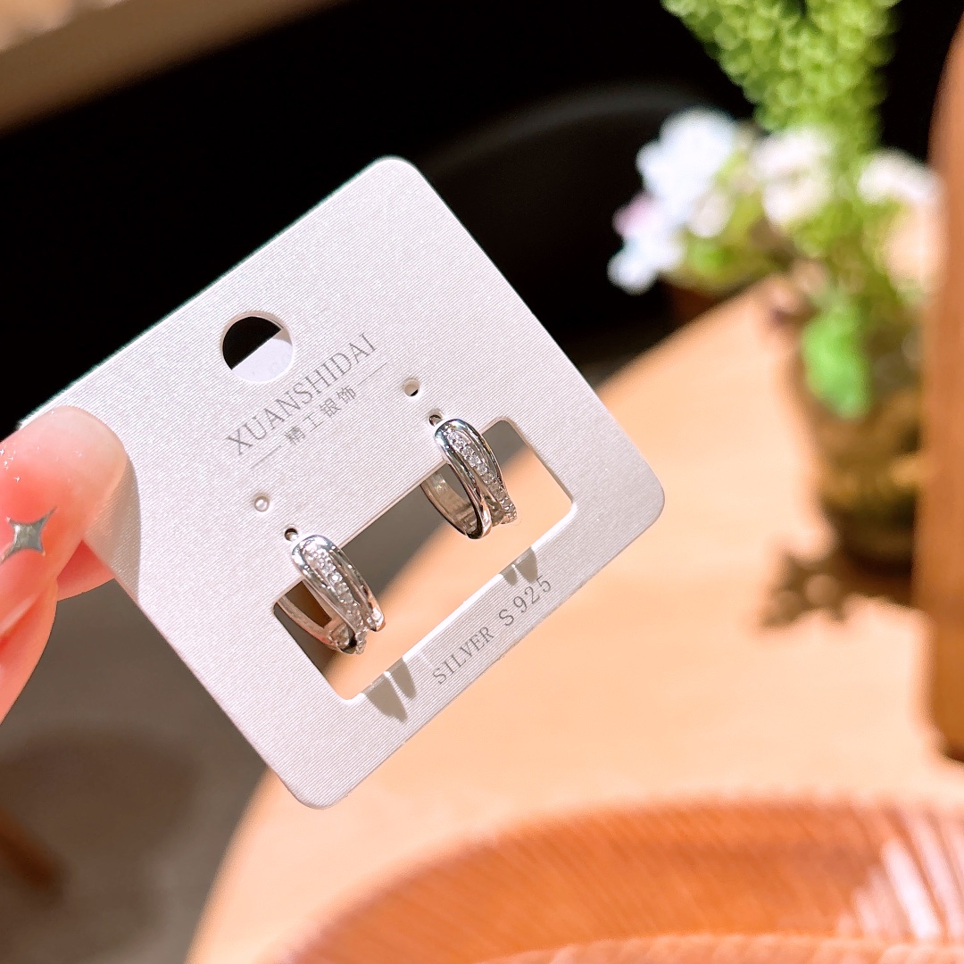 Low Allergy Silver Ear Cuffs Pure Proposal Silver