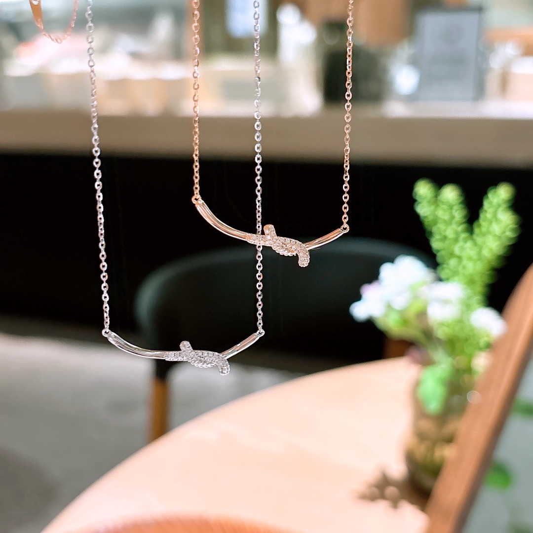 925 Silver Necklace Sweet & Cool Party Silver