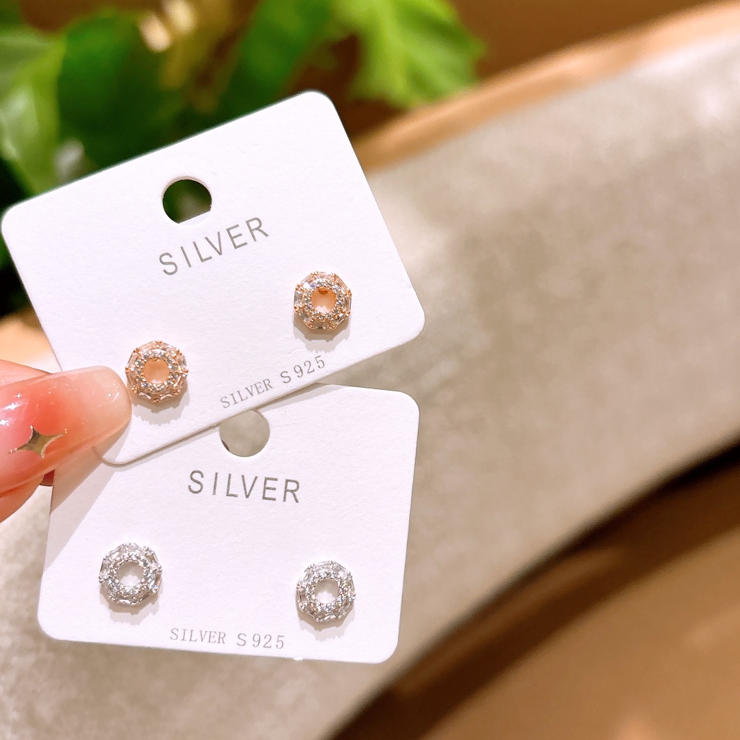 Solid Silver Earrings Romantic Confession Silver