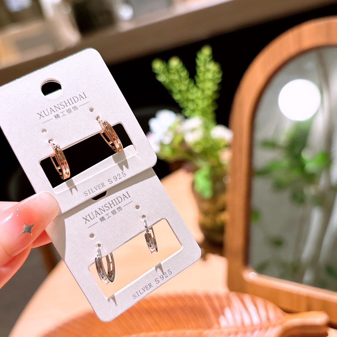 Fine Silver Ear Cuffs Precision Mother's Day Gold