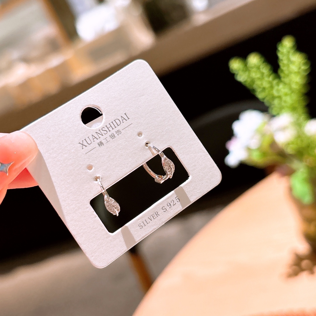 925 Silver Ear Cuffs Precision Father's Day Silver